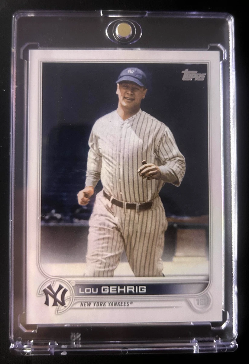 Topps Lou Gehrig Baseball Sports Trading Cards & Accessories for