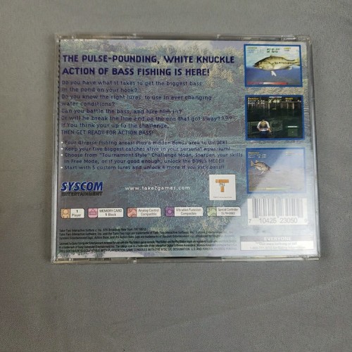 Action Bass (PlayStation 1, PS1) Completo CIB - Imagen 6 de 8