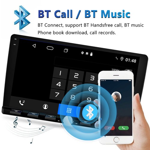 9inch Per FIAT 500 2007-2015 Autoradio Stereo Android 13 GPS WIFI BT FM radio - Imagen 7 de 14