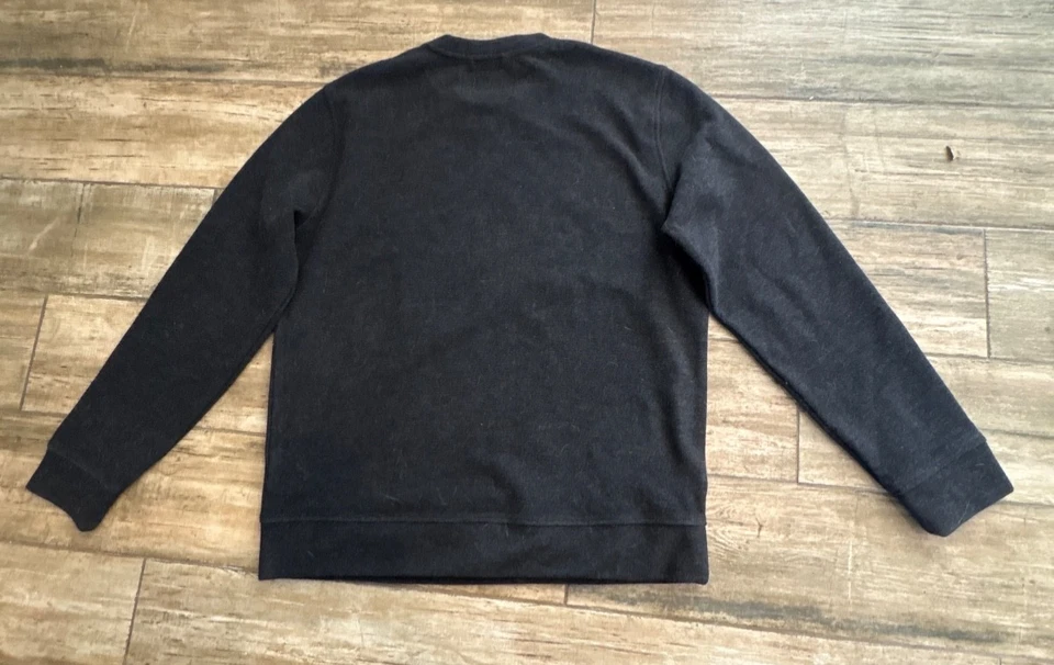 Jachs NY Mens Black Wool Blend Long Sleeve Crewneck Pullover Sweater SIZE M - Image 3 of 3