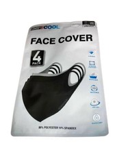 32 Degrees Cool Adult Unisex Face Cover 4-Pack Durable Stretch Mask C21