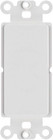 - Blank Insert for Decorator Wall Plate, 1 Gang Blank Adapter Insert Polycarbona