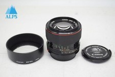 Near mint Canon NEW FD 50mm F1.2L MF Lens for FD Mount w/ Hood 251015b