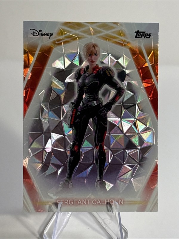 2026 Topps Neon Disney - #111 Sergeant Calhoun - Diamante 