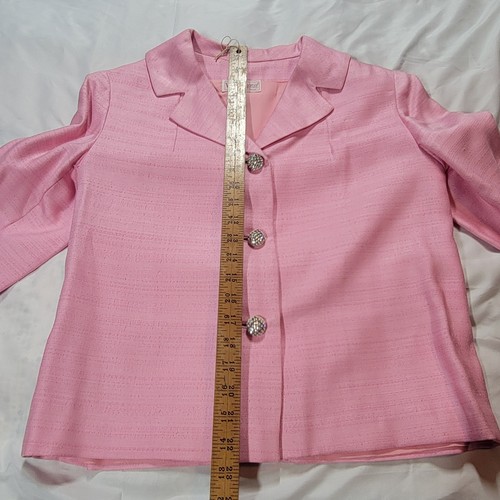 Vintage 60er Jackie Kennedy rosa Etuikleid Kleid Blazer Vogue Handmade MC elegant - Bild 12 von 21