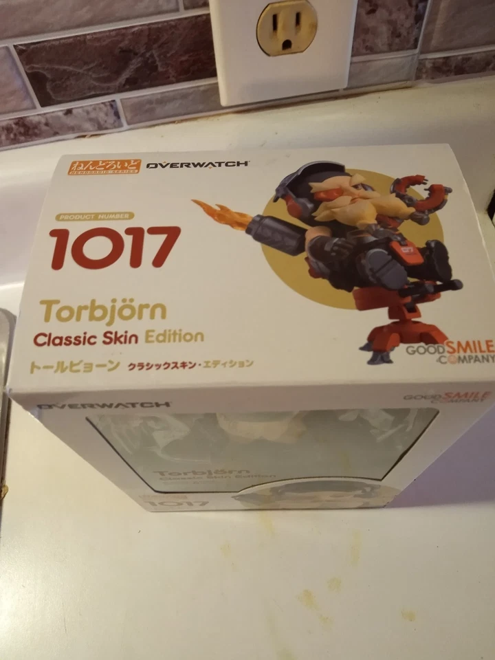 Overwatch TORBJORN Classic Skin Edition Action Fig 1017 NIB Good Smile Company - Image 2 of 4