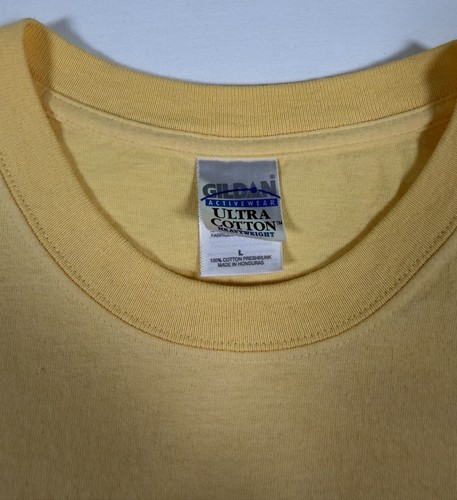 American Queen Grafik T-Shirt Gelb Gildan Ultra Baumwolle Unisex L - Bild 3 von 6