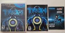 CASE & MANUAL ONLY - Tron Evolution (PlayStation 3, 2010) Acceptable Cond Disney