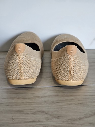 Allbirds Tree Breezers Ballet Flats, Woven Elastic Edge Beige, Size 8.5. HTF - Picture 5 of 10