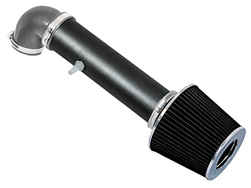 BCP RW GREY For 97-04 Cherokee Grand Cherokee 4.0L L6 Air Intake Kit +Filter - Bild 2 von 8