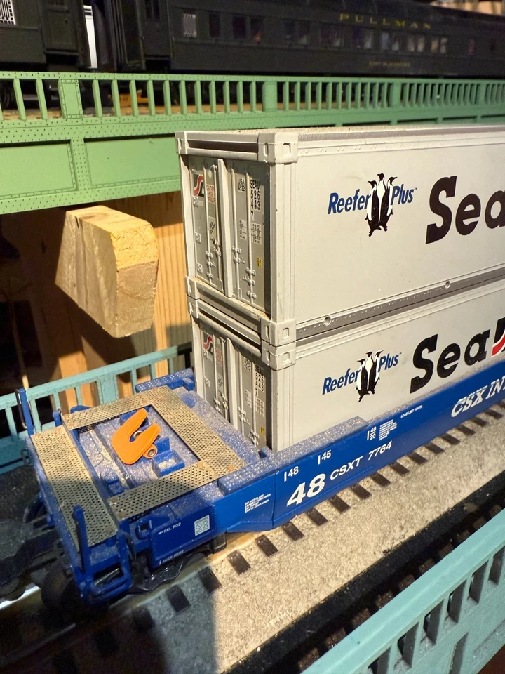 K-line Intermodal Sea Land CSX 7764 DIE CAST - Image 3 of 4
