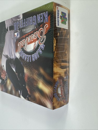 *LESEN* Major League Baseball Ken Griffey Jr (Nintendo 64, 1998) N64 Sealed NEU  - Bild 16 von 24