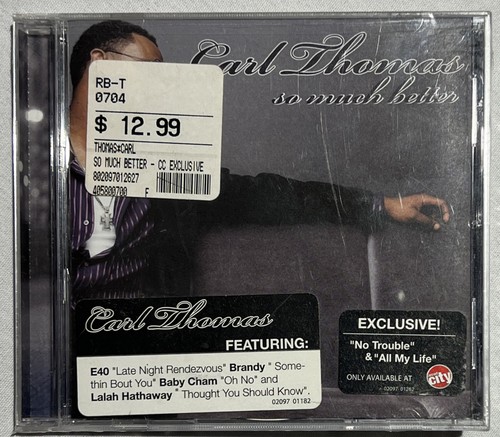Carl Thomas So Much Better Bonus Tracks Exclusive Brandy Lalah Hathaway New CD - Picture 1 of 9