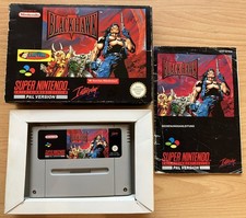 Thumbnail of ebay&reg; auction 188506342675 | SNES Super Nintendo Blackhawk in OVP mit Anleitung + Schutzhülle pal dt.