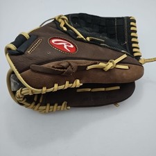 Rawlings RBG36BC 12.5" Leather Baseball Glove - Brown