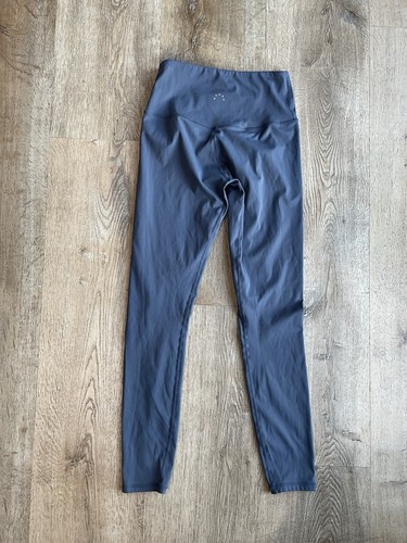 Varley XS High Waist Lets Move Leggings Slate Blue Athleisure yoga Pilates gym - Picture 4 of 5