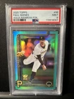 Paul Skenes 2025 Topps “Aqua Rainbow Foil” PSA 9 ROY Cup Card. Pop. 5