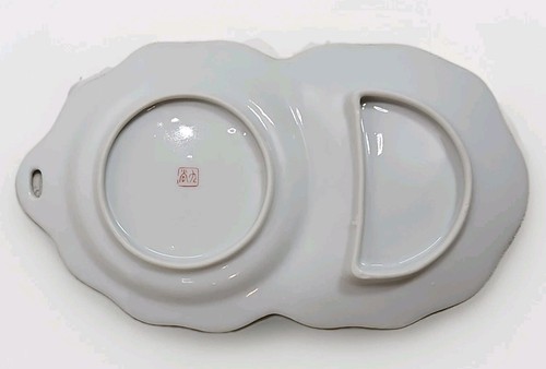 Kutani Eierschale 22-teiliges Teekanne mit Deckel Set Snackteller Bambus Berg Fuji Wasserrad - Bild 11 von 23
