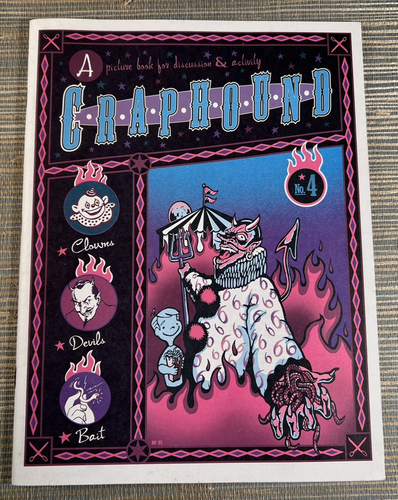 Crap Hound No. 4 Clowns Devils Bait 1996 Sean Tejaratchi 1st Edition Vol 1 Rare - Imagen 1 de 3