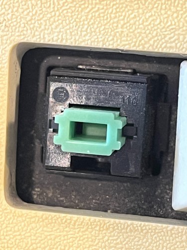 Chicony E8H51KKB-5152AT Mechanical Keyboard Green Alps AT / XT - For Repair - Zdjęcie 9 z 11