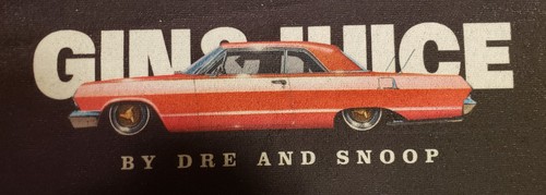 Gin & Juice By Dre And Snoop Asciugamano per Cani 18" x 15" Asciugamano da Rally, Asciugamano da Golf - Foto 2 di 4