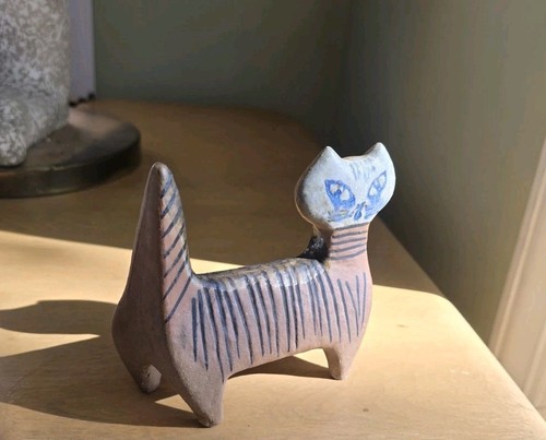 Vintage Gustavsberg Keramik Figur Lisa Larson Katze Lilla Zoo 50er Jahre SCHWEDEN - Bild 2 von 15