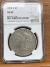 1892 S Morgan Silver Dollar $1 NGC Certified XF 45