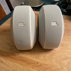 JBL Pebbles USB Powered PC Computer Speakers Silver Pre-Owned; Tested, Works
