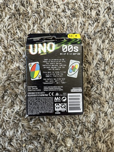 Mattel UNO Retro 2000 50th Anniversary # 4 di 5 - Nuovo con scatola - Edizione speciale - Foto 3 di 3