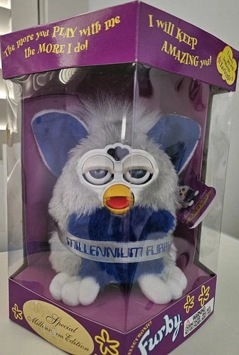 Special Limited-Edition Millennium Furby Model 70-894 New in Package blue eyes