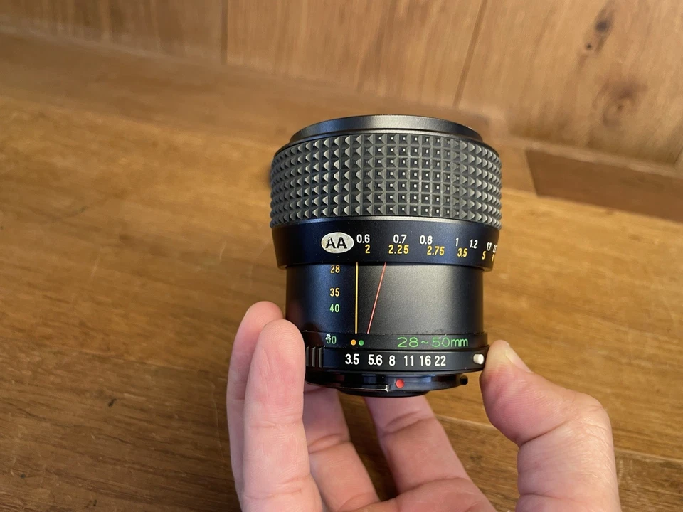 *Rare : Almost Mint* Mamiya Sekor Zoom E 28-50mm F/3.5-4.5 Lens for ZE ZM ZE-2 - Image 3 of 4