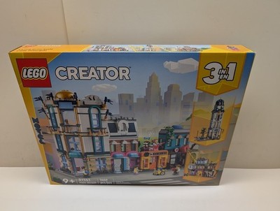 LEGO 31141 Creator 3 in 1 Main Street City Building New & Sealed w/ Shelf Wear