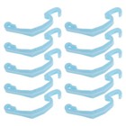  20pcs Kunststoffkäfigfixierklammern Baby Zaun Schloss Klammern Hamster Käfig
