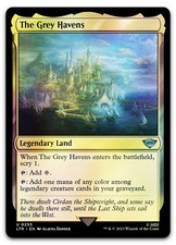 The Grey Havens #255 (Foil) (NM) Lord of the Rings LTR Magic MTG