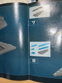 LEGO Star Wars Tie Interceptor 7181 Ultimate Collector Series Manual INCOMPLETE