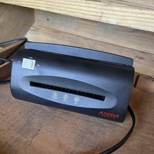 Aurora Desktop Mini Paper Shredder AS311S 115VAC  Black Portable Compact WORKS