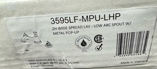 DELTA FAUCET 3595LF-MPU-LHP Cassidy Widespread Bathroom Faucet, Chrome NEW 