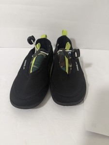Speedo Surfwalker Kids Water Shoes Black Camo Size 13-1 Youth Slip-On