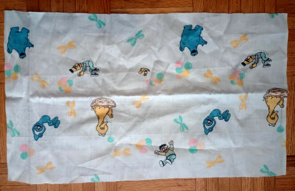 Sesame Street Babies Big Bird Grover Bert Sewing Fabric Crafting Piece 20"x11.5" - Image 2 of 2