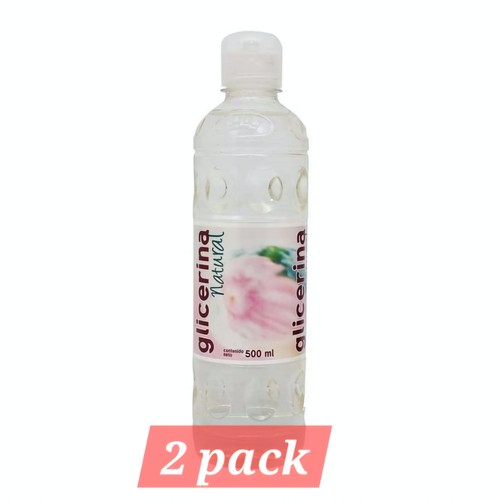 De México 🇲🇽 2x GLICERINA 100% NATÜRLICHE GLICERINE HAUTFEUCHTIGKEITSCREME 500ml, - Bild 1 von 1