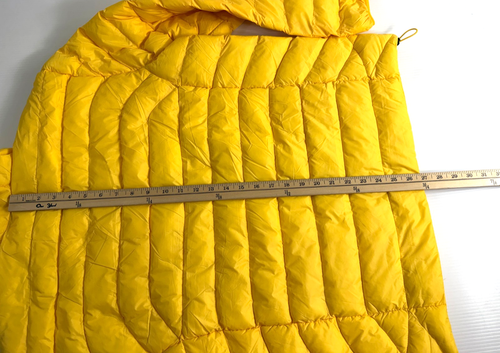 Polo Ralph Lauren The Colden Giacca Con Cappuccio Imballabile Giallo Uomo Taglia Large - Foto 12 di 14