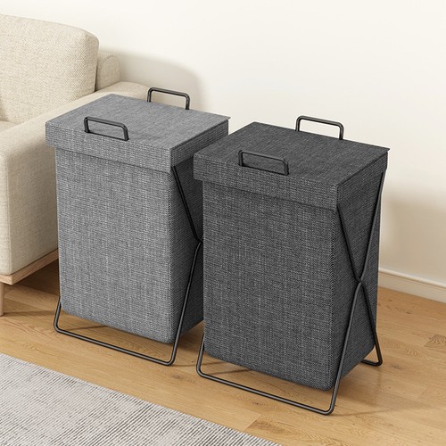 Cesta de lavandería lavado sucio para contenedor de ropa bolsa de almacenamiento plegable - Imagen 3 de 15