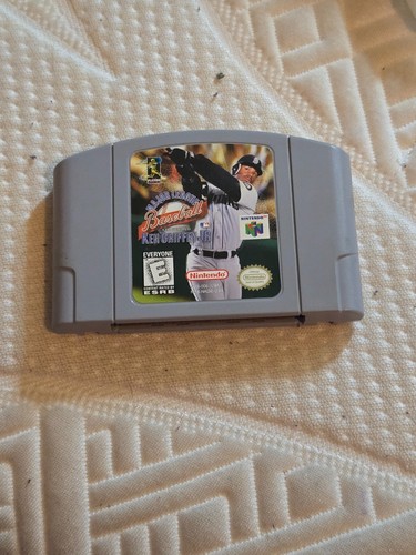 Ken Griffey Junior Major League Baseball N64 - cartridge only, tested, working