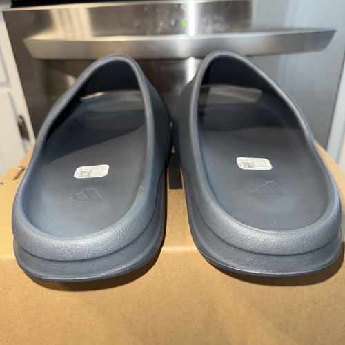Adidas Yeezy Slides Gris Pizarra Talla 13 ID2350 100% AUTÉNTICO NUEVO EN CAJA - Imagen 4 de 7