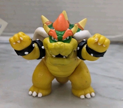 Build-A-Bear Bowser King Koopa Nintendo Super Mario Bros 2021 Plush & Figure Toy - Picture 11 of 14