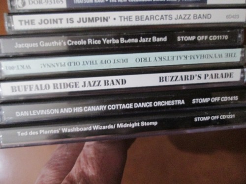 12 CD LOT 1980S PRIVATE JAZZ WASHBOARD WIZARDS bearcats BUFFALO RIDGE BAND ETC - Picture 3 of 6