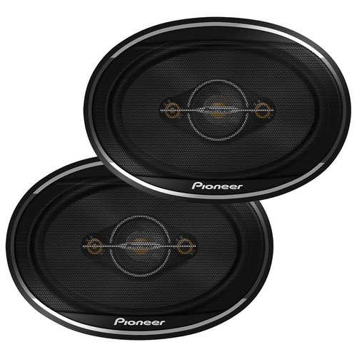 Pioneer 6x9″ 4-Way Full Range Speakers Shallow Mount 450 Watts Max Pair TSA6961F - Picture 4 of 4