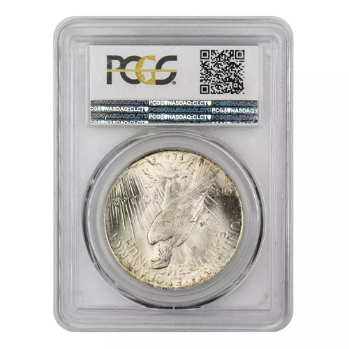1923 Peace Dollar PCGS MS-66 CAC - Picture 4 of 4