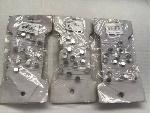 Vintage 2000 MIRROR Glass Mosaic 6’ Clear Wire Garland Enchanted Holiday 3pk NEW - Picture 1 of 9