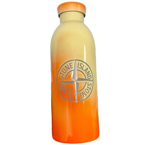 Botella de agua Stone Island x 24 naranja de acero inoxidable reactiva al calor - Imagen 4 de 8
